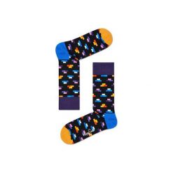 Skarpetki Happy Socks BRI01-9001. Szare skarpetki męskie marki Happy Socks, z bawełny. Za 24,43 zł.