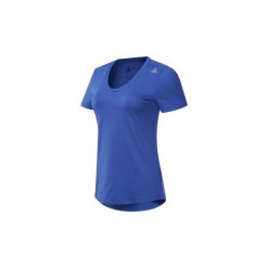 T-shirty z krótkim rękawem Reebok Sport Koszulka Workout Ready Speedwick. Niebieskie topy sportowe damskie marki Reebok Sport, s, z krótkim rękawem. Za 99,95 zł.