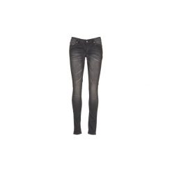 Jeansy slim fit Cheap Monday TROWBACK. Czarne jeansy damskie Cheap Monday, bez wzorów, z jeansu. W wyprzedaży za 202,30 zł.