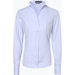 Franco Callegari - Bluzka damska, niebieski. Niebieskie bluzki damskie Franco Callegari, bez wzorów, z bawełny, z dekoltem karo, bez rękawów. Za 119,95 zł.