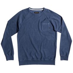 Quiksilver Baao Sweter Ciemny Denim eqyft03658-brq0 (Rozmiar S). Niebieskie swetry klasyczne męskie marki Quiksilver, s, z denimu, sportowe. W wyprzedaży za 125,00 zł.