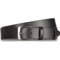 Pasek męski 87-8-013-1. Czarne paski męskie Wittchen, w paski, z materiału, eleganckie. Za 99,00 zł.