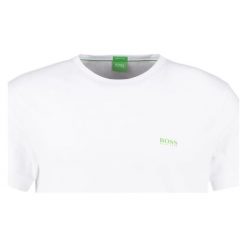 T-shirty męskie: BOSS Green REGULAR FIT Tshirt basic white
