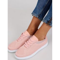 Trampki skarpetkowe new style lz-9826 Pink. Różowe trampki i tenisówki damskie obuwie damskie, bez wzorów, z tkaniny, bez zapięcia. Za 78,30 zł.