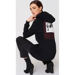 Bluzy damskie: Sweet SKTBS Bluza Sweet Tall Zip Ros – Black