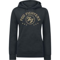 Foo Fighters Arched Star Bluza z kapturem damska czarny. Czarne bluzy rozpinane damskie Foo Fighters, l, z kapturem. Za 164,90 zł.