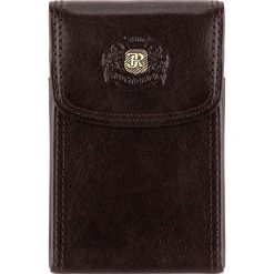 Etui na wizytówki. Pomarańczowe etui damskie Wittchen, ze skóry. Za 229,90 zł.