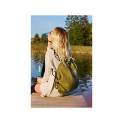 2W1 TOREBKA POUCH/PLECAK WOREK KHAKI. Zielone torebki worki damskie Maryhol, z haftami, z haftem. Za 127,50 zł.