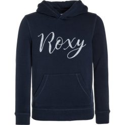 Roxy DEEP SKY Bluza z kapturem dress blues. Niebieskie bluzy chłopięce marki Roxy, z bawełny, z kapturem. W wyprzedaży za 127,20 zł.