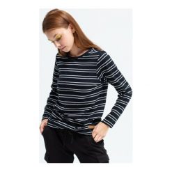 Feewear Koszulka Damsons , czarny, rozmiar M. Czarne koszulki damskie Feewear, s, w paski, z bawełny, bez kołnierzyka, z długim rękawem. W wyprzedaży za 47,99 zł.