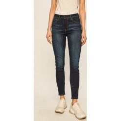 Pepe Jeans - Jeansy Cher High. Niebieskie jeansy damskie Pepe Jeans, z podwyższonym stanem. Za 379,90 zł.