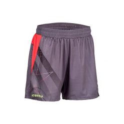 Spodenki do piłki ręcznej H500 damskie. Brązowe szorty damskie marki SOLOGNAC, xl, z materiału. Za 39,99 zł.
