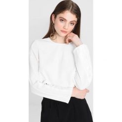 Bluzki damskie: NAKD HANNALICIOUS SEQUIN STRIPE Bluzka white