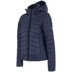 4F Damska Kurtka H4Z17 kud004 Ciemny Granatowy Xs. Niebieskie kurtki damskie 4f, na zimę, xs, bez wzorów, z puchu, eleganckie, bez kaptura. W wyprzedaży za 179,00 zł.
