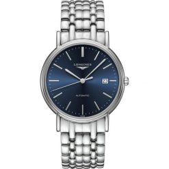 LONGINES Presence L4.921.4.92.6. Szare zegarki męskie LONGINES, ze stali. Za 4960,00 zł.