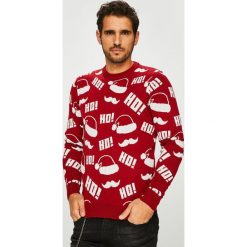 Tokyo Laundry - Sweter. Pomarańczowe swetry męskie marki Tokyo Laundry, s, bez wzorów, z dzianiny, z okrągłym kołnierzem, bez kaptura. W wyprzedaży za 59,90 zł.