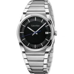 Calvin Klein Step Zegarek Srebrny. Szare, analogowe zegarki męskie Calvin Klein, srebrne. Za 1191,95 zł.