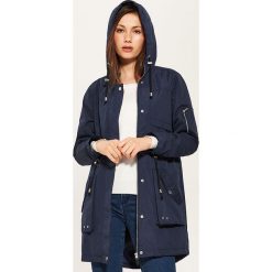 Parka z kieszeniami cargo - Granatowy. Niebieskie parki damskie House, l. Za 139,99 zł.