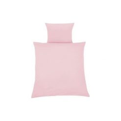 Zöllner Komplet pościeli kolor różowy 80 x 80 cm (4076-1) - różowy/pink. Różowe komplety niemowlęce Zöllner, bez wzorów, z bawełny. Za 77,00 zł.