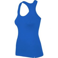 Damski top sportowy 4F Easy Blue. Niebieskie topy sportowe damskie marki Astratex, z elastanu, z okrągłym kołnierzem. Za 40,99 zł.