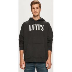 Levi's - Bluza. Szare bluzy męskie Levi's®, s, z nadrukiem, z bawełny, z kapturem, bez rękawów, z kapturem. W wyprzedaży za 289,90 zł.