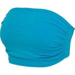Topy damskie: Urban Classics Ladies Bandeau Top Top Bandeau turkusowy