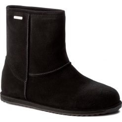 Buty EMU AUSTRALIA - Brumby Lo Teens T10773 Black. Czarne śniegowce dziewczęce EMU Australia, bez zapięcia. Za 439,00 zł.