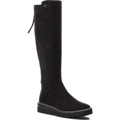 Kozaki TAMARIS - 1-25601-21 Black 001. Czarne kowbojki damskie Tamaris, z materiału. Za 319,90 zł.