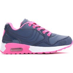 Granatowe Buty Sportowe Call By. Niebieskie buty sportowe dziewczęce Born2be, z materiału, z okrągłym noskiem, na sznurówki. Za 34,99 zł.
