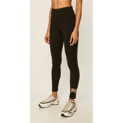 Puma - Legginsy. Czarne spodnie damskie Puma, s, z elastanu. Za 119,90 zł.