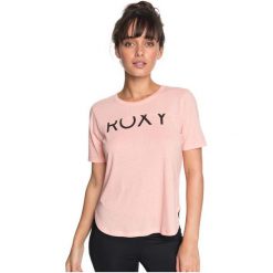 Roxy T-Shirt Hello Winter B J Tees mfn0 Coral Cloud M. Różowe bluzki sportowe damskie marki Roxy, m, z krótkim rękawem. W wyprzedaży za 103,16 zł.