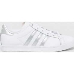 Adidas Originals - Buty Coast Star W. Białe buty sportowe damskie adidas Originals, bez wzorów, ze skóry, sportowe. W wyprzedaży za 249,90 zł.