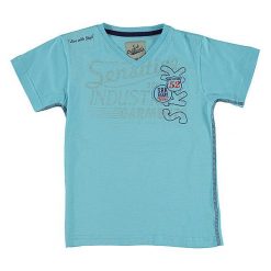 T-shirty chłopięce: Koszulka w kolorze niebieskim
