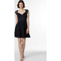 Swing - Sukienka damska, niebieski. Niebieskie sukienki damskie Swing, bez wzorów, wizytowe, z dekoltem w serek, bez rękawów. Za 649,95 zł.