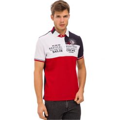 Galvanni koszulka polo męska Allinge M wielokolorowa. Koszulki męskie GALVANNI, m, z napisami, polo, bez rękawów. W wyprzedaży za 199,00 zł.