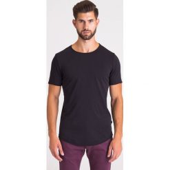 T-SHIRT CLARK Joop! Jeans. Czarne t-shirty męskie xl, z nadrukiem, z jeansu, z okrągłym kołnierzem. Za 137,40 zł.