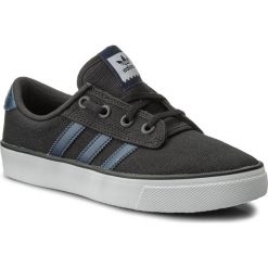 Buty adidas - Kiel CQ1092 Cblack/Conavy/Ftwwht. Czarne buty sportowe damskie Adidas, ze skóry ekologicznej, bez zapięcia. W wyprzedaży za 199,00 zł.