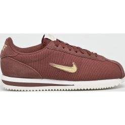 Nike - Buty Cortez Basic Jewel 1. Brązowe buty sportowe damskie Nike, z materiału. Za 379,90 zł.