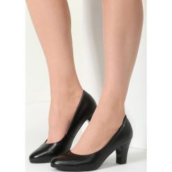 Buty ślubne damskie: Czarne Czółenka Little Rhyme