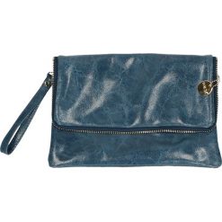 Torebka - 55-22-M E BLU. Żółte torebki klasyczne damskie Venezia, ze skóry. Za 119,00 zł.