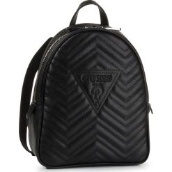 Plecak GUESS - Zana (VY) HWVY74 78320 BLA. Czarne plecaki damskie Guess, z aplikacjami, ze skóry ekologicznej. Za 599,00 zł.