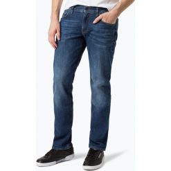 Tommy Hilfiger - Jeansy męskie – Denton, niebieski. Niebieskie jeansy męskie TOMMY HILFIGER, m, bez wzorów. Za 549,95 zł.