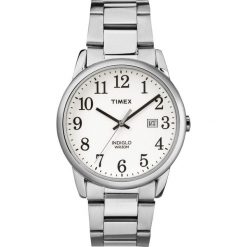 Zegarek Timex TW2R23300 Easy Reader Indiglo męski srebrny. Szare zegarki męskie Timex, srebrne. Za 239,00 zł.