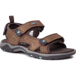 Sandały CMP - Almaak Hiking Sandal 38Q9947 Seppia P816. Pomarańczowe sandały męskie CMP, ze skóry, bez zapięcia. W wyprzedaży za 159,00 zł.