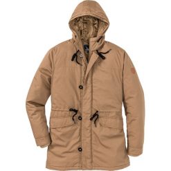 Kurtka parka Regular Fit bonprix koniakowy. Pomarańczowe kurtki męskie bonprix, m, z aplikacjami, bez kaptura. Za 129,99 zł.