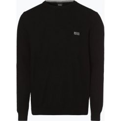 BOSS Athleisure - Sweter męski – Rafal, czarny. Czarne swetry męskie BOSS Athleisure, m, bez wzorów, z bawełny, bez kołnierzyka, bez kaptura. Za 399,95 zł.