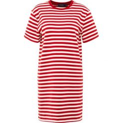 Polo Ralph Lauren Sukienka z dżerseju red. Czerwone sukienki damskie Polo Ralph Lauren, l, bez wzorów, z bawełny, polo, bez rękawów. Za 629,00 zł.
