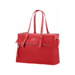 Samsonite Karissa BIZ 14.1" czerwona. Czerwone torby na laptopa marki Samsonite, z materiału. W wyprzedaży za 459,00 zł.