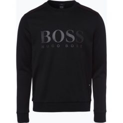 Bejsbolówki męskie: BOSS Athleisure - Męska bluza nierozpinana – Salbo, czarny