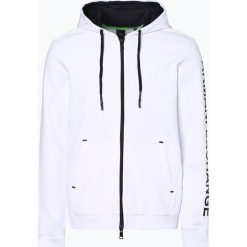Armani Exchange - Męska bluza rozpinana, czarny. Czarne bluzy męskie marki Armani Exchange, xxl, z nadrukiem, ze skóry, eleganckie, bez kołnierzyka, bez rękawów, bez kaptura. Za 649,95 zł.